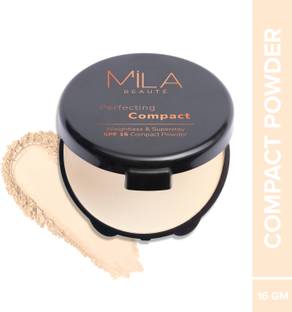 MILA BEAUTÉ Superstay Perfecting Compact Powder Lightweight Natural Matte Finish SPF15 Compact