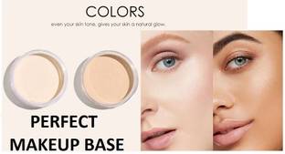 JANOST Natural Makeup Setting Loose Powder  Compact