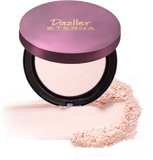 Dazller Eterna Glow Powder, Oil Control, SPF PA++, Zero Caking (Honey SC34,) Compact