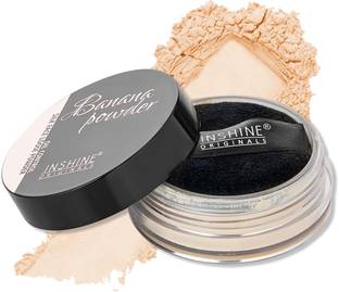 Inshine Banana Powder , Oil Control Compact For Matte Finish & Long Lasting Makeup Compact