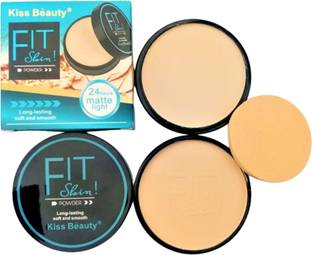 Kiss Beauty Fit Skin 24 hours Matte light compact Compact