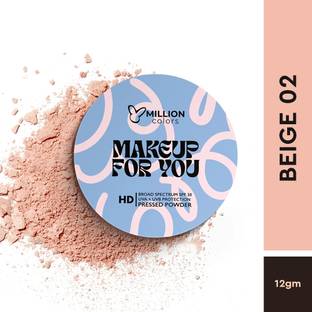 Million Colors Compact Powder SPF 30 UV Protection | Pore Minimizing | Long-Wear Oil Control Compact