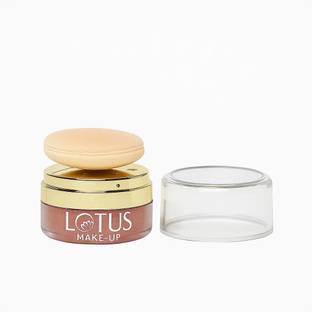 LOTUS MAKE - UP Naturalblend Translucent Loose Powder with Auto Puff SPF 15 Compact