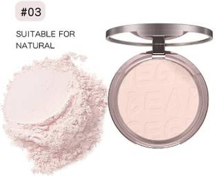 DAIMANPU Feathery Mist Setting Powder Gege Bear, Oil Naturally Modify Skin Blemishes Compact