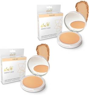 Iba Perfect Look Long-Wear Mattifying Compact (Pack of 2) Compact