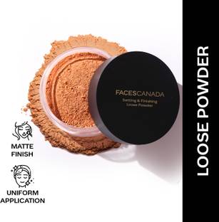 FACES CANADA Setting and Finishing Loose Powder, 10g | Sheer Coverage Compact