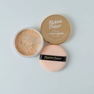 FASHION COLOUR Platinum Loose Powder - Losse Baking and Setting Powder Compact