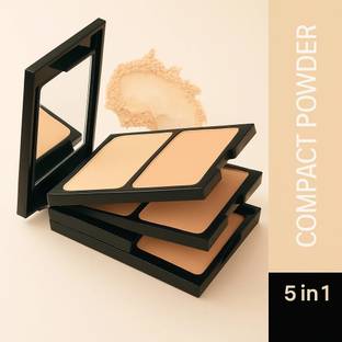 IGOODCO 5 in 1 Compact Long Lasting 24 Hrs. Perfect Skin Compact Mattifying Perfect Look Compact