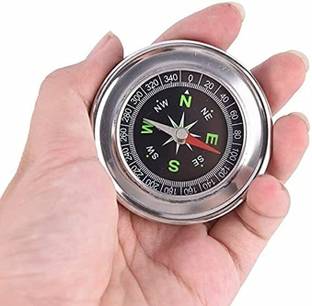 Levin Directional Pocket Magnetic Stainless Steel Compass