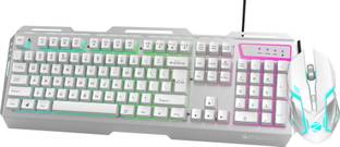 ZEBRONICS Zeb - TRANSFORMER (WHITE+SILVER) Combo Set