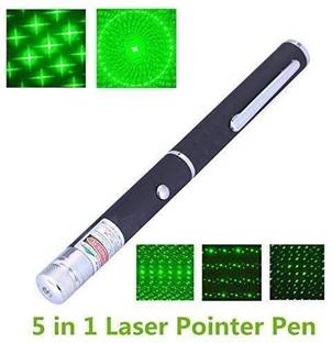 dikvelp Laser Light Powerful Battery Powered Green Laser Pointer - 2000 Metres Combo Set