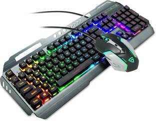 RAEGR RapidGear X70 Gaming Keyboard & Mouse Set | Made of Aluminium Body Combo Set