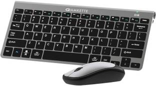 AMKETTE Wi-Key Mini Wireless Keyboard and Mouse Combo Set