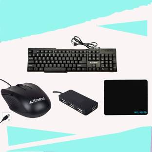 Prolite 4 in 1 combo Combo Set Designed for Gaming