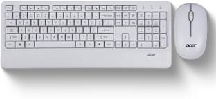 Acer PalmEase, Wireless Keyboard & Mouse Combo with Palm Rest Combo Set