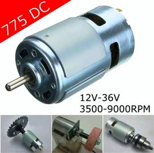 BALRAMA 12 Volt 775 DC Motor 12V-36V RS-775 DC Fan Spray Pump Mini Electric Power Motor