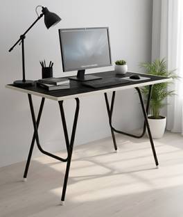 EuroQon Workstation Foldable Engineered Wood Computer Desk