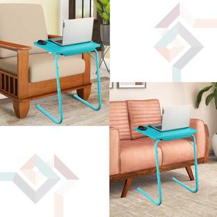 TABLE MAGIC Aqua Blue Regular Laptop Table Plastic Multipurpose Table