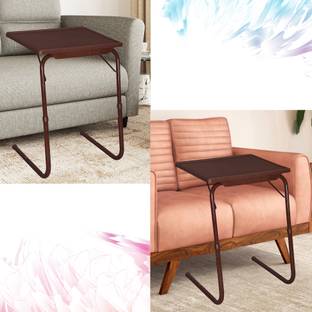 TABLE MAGIC Candy Brown Regular Laptop Table Plastic Multipurpose Table