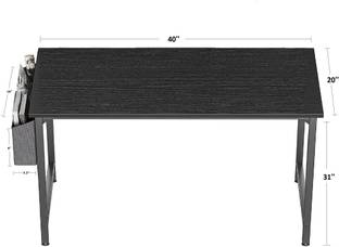 HVN 1 Engineered Wood Computer Desk