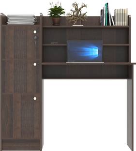 Qwqbuy Engineered Wood Study Table with Multi-Purpose Engineered Wood Computer Desk