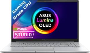 ASUS Vivobook Pro 15 OLED For Creator AMD Ryzen 5 Hexa Core 5600HS - (16 GB/512 GB SSD/Windows 11 Home/4 GB Graphics/NVIDIA GeForce RTX 2050) M6500QFB-LK542WS Gaming Laptop
