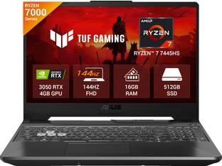 ASUS TUF Gaming A15 (2025) AMD Ryzen 7 Hexa Core 7445HS - (16 GB/512 GB SSD/Windows 11 Home/4 GB Graph...