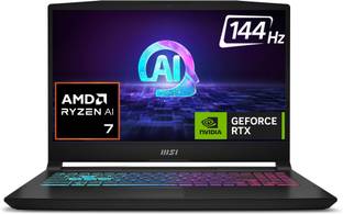 MSI Katana A15 AI AMD Ryzen 7 Octa Core 8845HS - (16 GB/512 GB SSD/Windows 11 Home/6 GB Graphics/NVIDI...