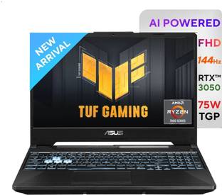 ASUS TUF Gaming A15 AMD Ryzen 7 Hexa Core 7435HS - (16 GB/512 GB SSD/Windows 11 Home/4 GB Graphics/NVIDIA GeForce RTX 3050) FA566NCR-HN075W Gaming Laptop