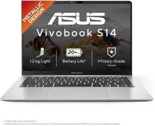 ASUS Vivobook S14 (2026) Intel Core 7 350 - (16 GB/512 GB SSD/Windows 11 Home) S5452MA-TM198WS Thin an...