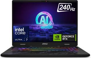MSI Pulse 16 AI PC Intel Core Ultra 7 155H - (16 GB/1 TB SSD/Windows 11 Home/8 GB Graphics/NVIDIA GeForce RTX 4060/240 Hz) Pulse 16 AI C1VFKG-030IN Gaming Laptop