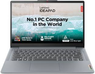 Lenovo IdeaPad Slim 3 AMD Ryzen 3 Quad Core 7320U - (8 GB/512 GB SSD/Windows 11 Home) 14AMN8 Thin and ...