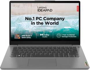 Lenovo IdeaPad Slim 3 AMD Ryzen 7 Octa Core 5700U - (16 GB/512 GB SSD/Windows 11 Home) 15ALC6 Thin and...