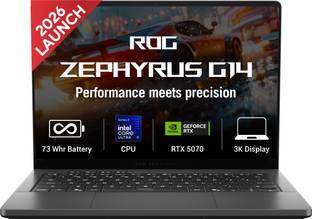 ASUS ROG Zephyrus G14 OLED (2026) Intel Core Ultra 9 386H - (32 GB/1 TB SSD/Windows 11 Home/8 GB Graph...