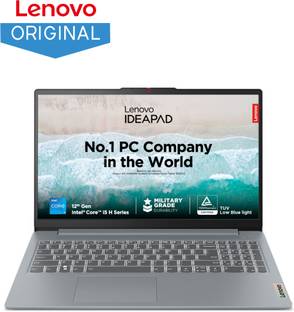 Lenovo IdeaPad Slim 3 Backlit Intel Core i5 12th Gen 12450H - (16