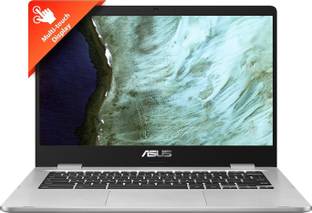 ASUS Chromebook Touch Intel Celeron Dual Core N3350 - (4 GB/64 GB EMMC Storage/Chrome OS) C423NA-BZ052...