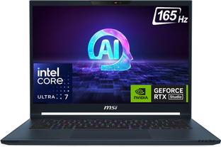 MSI Stealth 14 Studio AI PC Intel Core Ultra 7 155H - (16 GB/1 TB SSD/Windows 11 Home/8 GB Graphics/NVIDIA GeForce RTX 4060) Stealth 14 AI Studio A1VFG-053IN Gaming Laptop