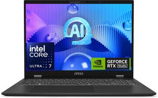 MSI Prestige 16 Studio AI PC Intel Core Ultra 7 155H - (32 GB/1 TB SSD/Windows 11 Home/8 GB Graphics) Prestige 16 AI Studio B1VFG Thin and Light Laptop