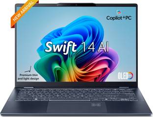 Acer Swift 14 AI Intel Core Ultra 5 - (16 GB/512 GB SSD/Windows 11 Home) SF14-51 Thin and Light Laptop