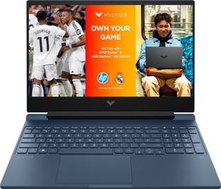 HP Victus gaming AMD Ryzen 5 Hexa Core 5600H - (8 GB/512 GB SSD/Windows 11 Home/4 GB Graphics/AMD Radeon RX 6500M/60 Hz) 15-fb0147AX Gaming Laptop