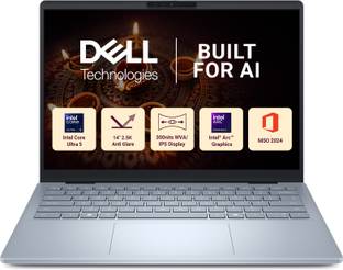 DELL 14 Plus Next Gen AI PC Microsoft Office Home 2024 Intel Core Ultra 5 226V - (16 GB/512 GB SSD/Win...