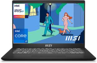 MSI Modern 14 Intel Core i7 12th Gen 1255U - (16 GB/512 GB SSD/Windows 11 Home) Modern 14 C12MO Business Laptop