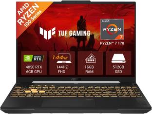 ASUS TUF Gaming A16 (2026) with Office 2024 + M365 Basic AMD Ryzen 7 170 - (16 GB/512 GB SSD/Windows 1...