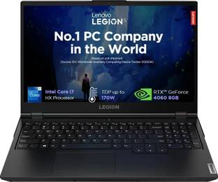Lenovo Legion 5 Intel Core i7 13th Gen 13650HX - (24 GB/512 GB SSD/Windows 11 Home/8 GB Graphics/NVIDIA GeForce RTX 4060) 15IRX9 Gaming Laptop