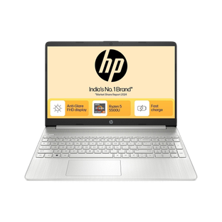 HP 15s AMD Ryzen 5 Hexa Core 5500U - (8 GB/512 GB SSD/Windows 11 Home) 15s- eq2144au Thin and Light La...