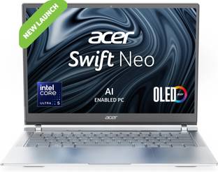 Acer Swift Neo OLED AI PC Intel Core Ultra 5 115U - (16 GB/512 GB SSD/Windows 11 Home) SFN14-54H Thin ...