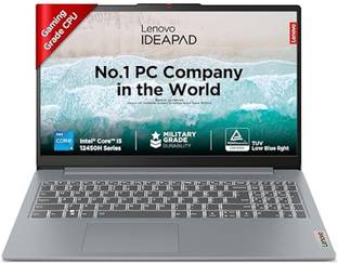 Lenovo IdeaPad Slim 3 Intel Core i5 12th Gen 12450H - (16 GB/512 GB SSD/Windows 11 Home) 83ER00KSIN Th...