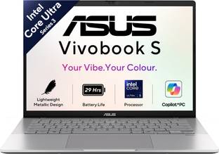ASUS Vivobook S14 OLED (2026) AI PC with Office 2024 + M365 Basic*, Copilot+ PC Intel Core Ultra 5 (Se...