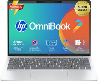 HP HP OmniBook 7 Aero (Previously Pavilion Aero) AMD Ryzen AI 5 Hexa Core AI 5 340 - (16 GB/512 GB SSD...