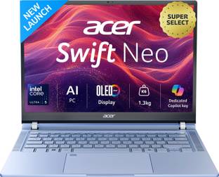 Acer Swift Neo OLED Intel Core Ultra 5 115U - (16 GB/512 GB SSD/Windows 11 Home) SFN14-54H Thin and Li...
